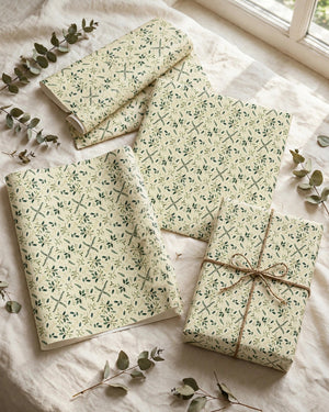 Botanical Wrapping Paper 3-Pack - Design 2