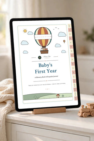 Baby's First Year: Day Edition, Hyperlinked Digital Memory Book & Keepsake Journal for iPad