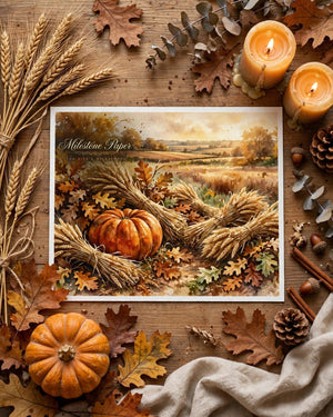 Thanksgiving Postcard | 4x6 Holiday Card | Milestone Paper