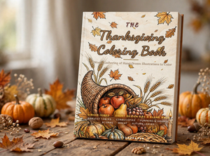 Thanksgiving Coloring Book: Adult Edition
