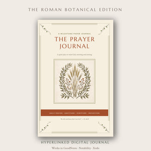 The Prayer Journal: Roman Botanical Edition (Digital Journal)
