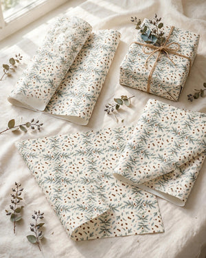 Botanical Wrapping Paper 3-Pack - Design 3