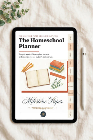 The Homeschool Planner (Digital Planner)