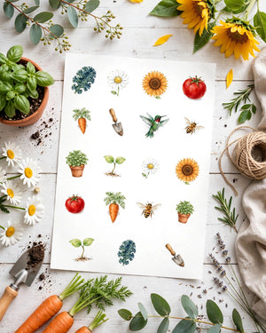 Four-Season Garden Sticker Sheet
