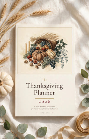 The Thanksgiving Planner: Dated 2026 Luxury Edition