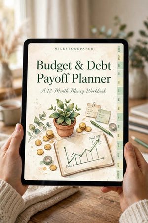 Budget & Debt Payoff Planner (Digital Planner)