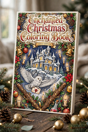 Enchanted Christmas Coloring Book: Adult Edition