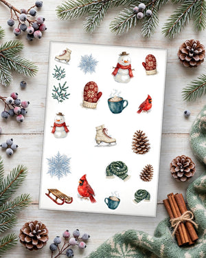 Winter Sticker Sheet