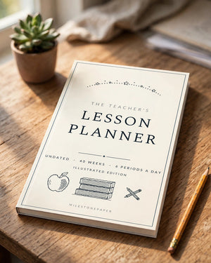 The Teacher's Lesson Planner: Illustrated Edition