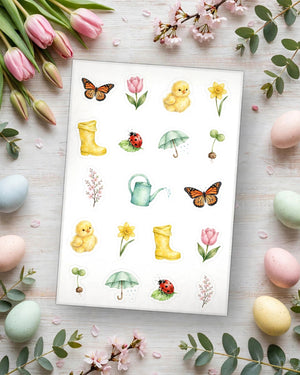 Spring Sticker Sheet