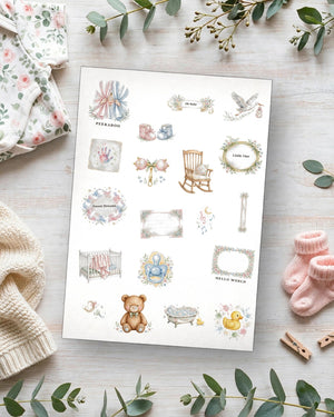 Baby's First Year Sticker Sheet Vol. 2