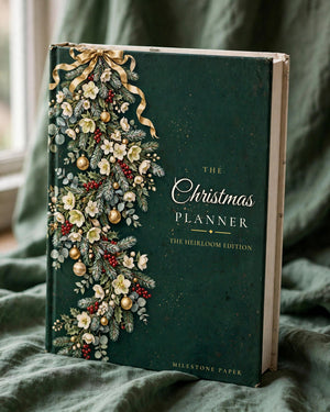 The Christmas Planner: Heirloom Linen Edition