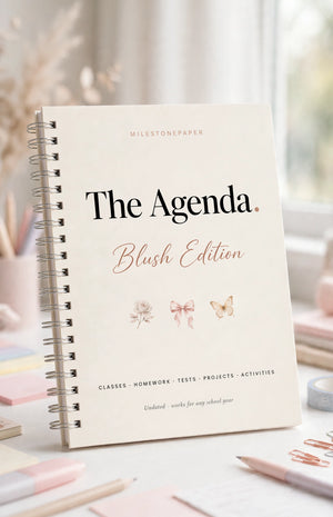 The Agenda: Blush Edition