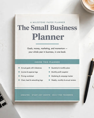 The Small Business Planner: Modern Edition