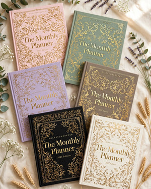The Monthly Planner, 2027 - Linen Edition