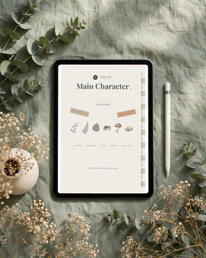 Main Character: Sage Edition (Digital Planner)