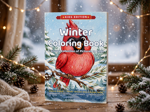 Winter Coloring Book: Kids Edition
