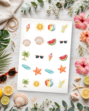 Summer Sticker Sheet